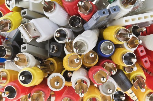 Measuring cubic-yard volume of piled office waste